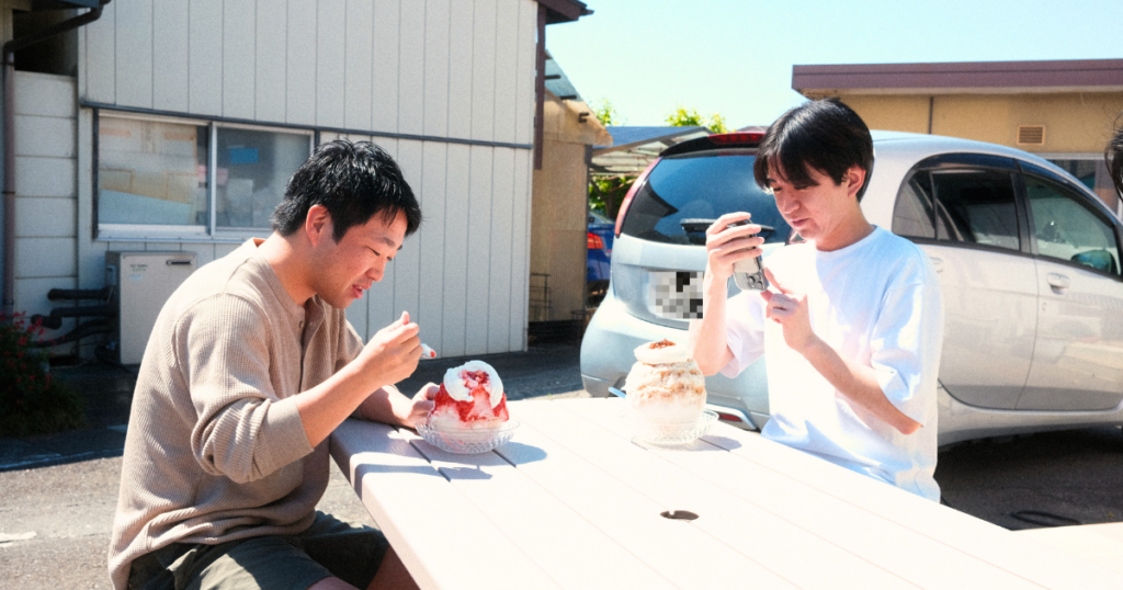群馬の飲食店や企業の集客・採用支援をおこなっているにわつる 共同経営者の綿貫さん、齋藤さん