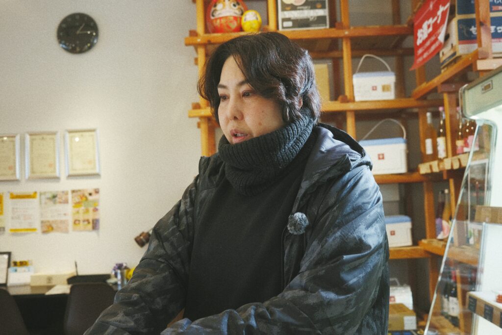 宮石青果店 根小屋本店 店長の戸所さん
