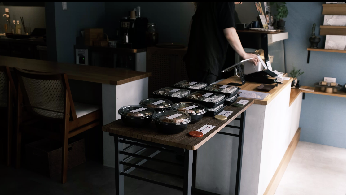 ランチに出している様々なお弁当