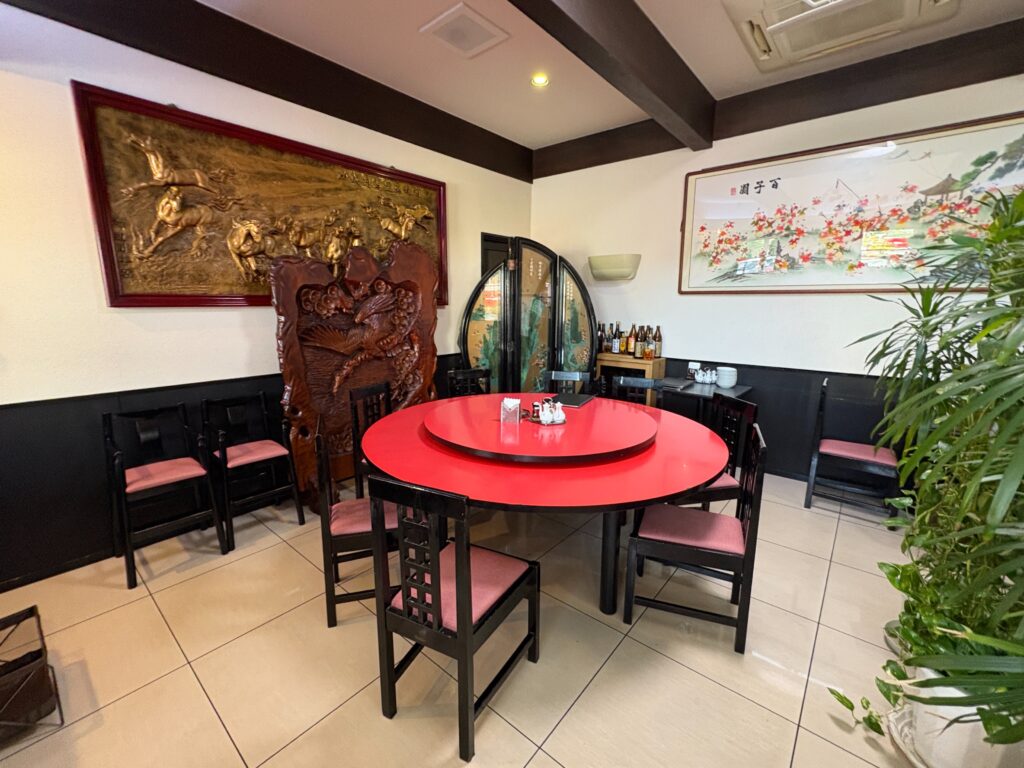 中国料理 四川の店内風景