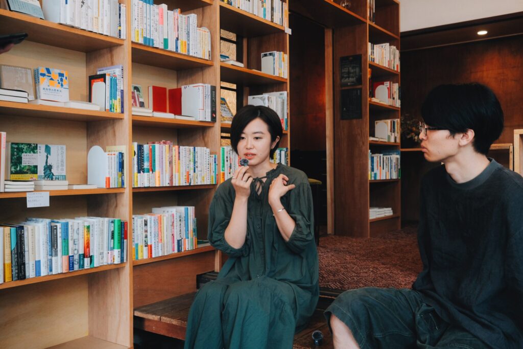 想いを語る共同経営者杏奈さん